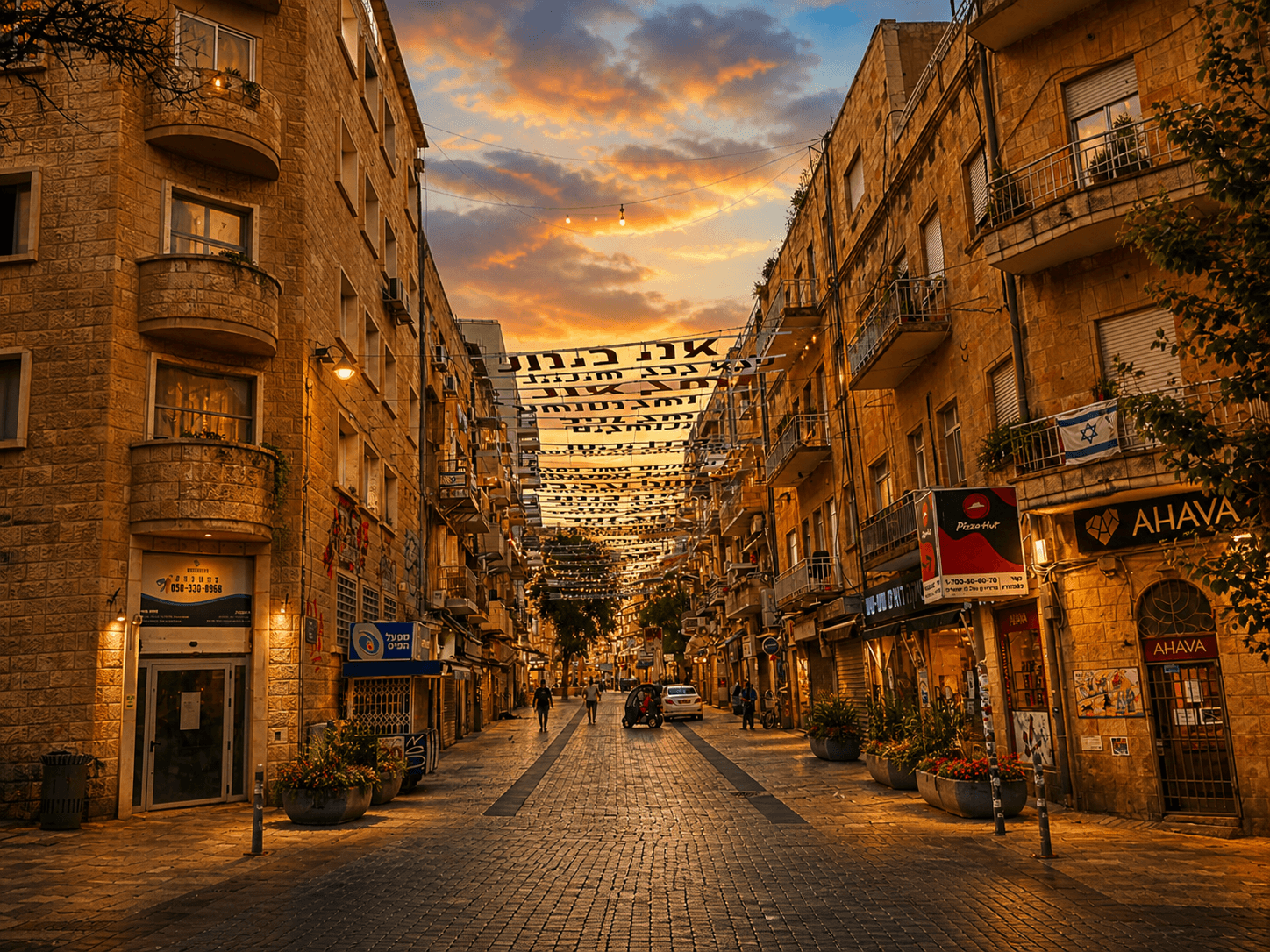 Ben Yehuda Street, Jerusalem City Center